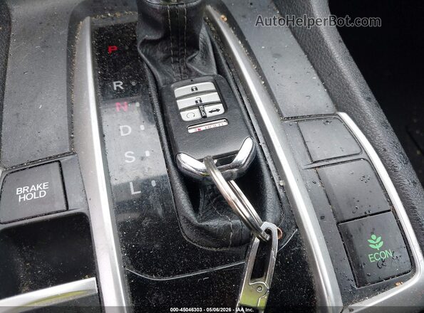 19XFC1F93JE200201 2018 HONDA CIVIC Gray წინა პანელის ხედი