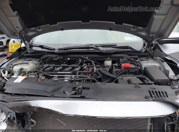 19XFC1F93JE200201 2018 HONDA CIVIC Gray უკანა ხედი