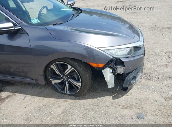 19XFC1F96GE222038 2016 HONDA CIVIC Gray Вид спереду