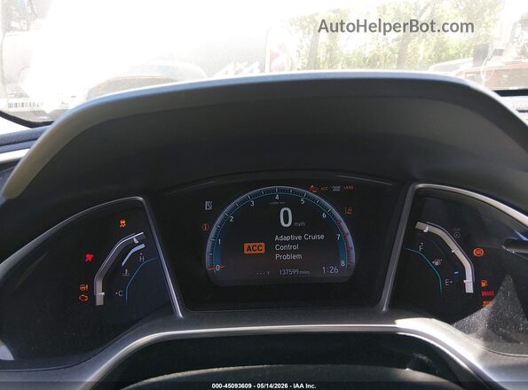 19XFC1F99GE001422 2016 HONDA CIVIC White Vista de los asientos traseros
