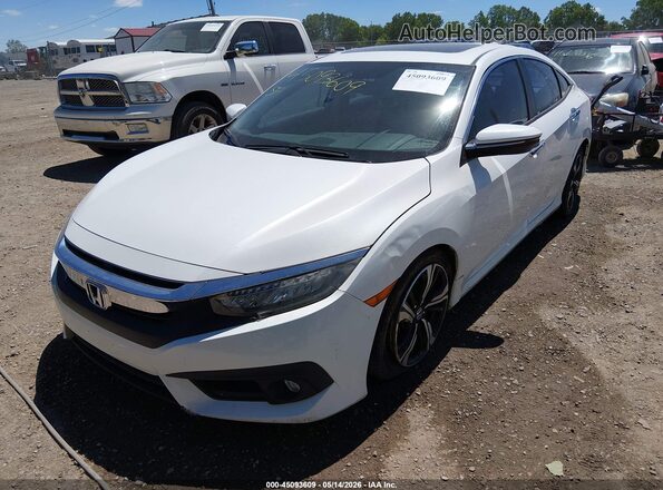 19XFC1F99GE001422 2016 HONDA CIVIC White Vista tres cuartos delantera izquierda