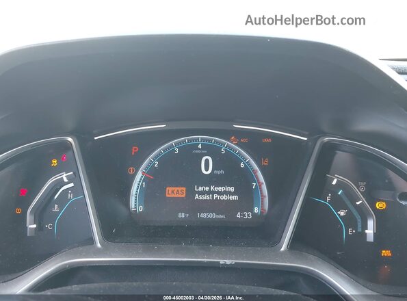19XFC1F99LE210377 2020 HONDA CIVIC White Вид задніх сидінь