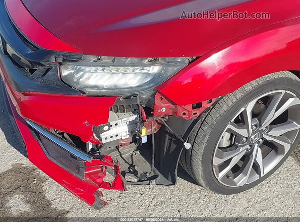 19XFC1F9XLE202255 2020 HONDA CIVIC Red Widok z przodu