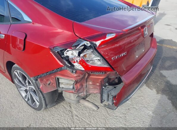 19XFC1F9XLE202255 2020 HONDA CIVIC Red 