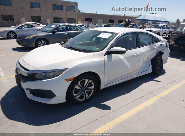 19XFC2F50GE227528 2016 HONDA CIVIC Белый 