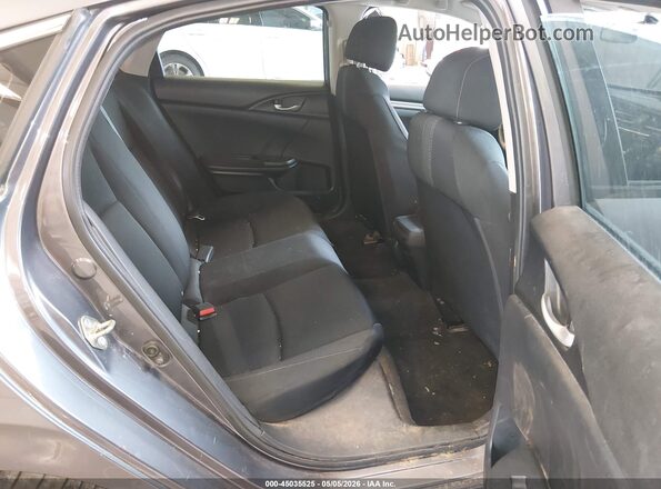 19XFC2F50HE020865 2017 HONDA CIVIC Gray Vista de la etiqueta del VIN