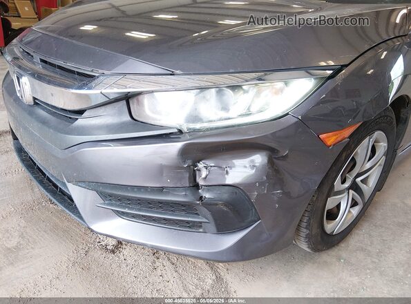 19XFC2F50HE020865 2017 HONDA CIVIC Gray Vista frontal