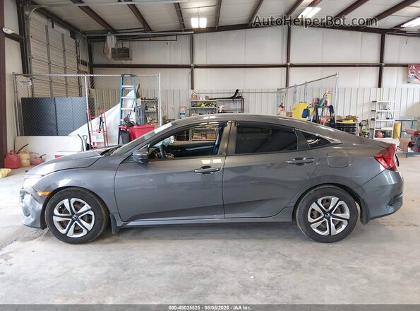 19XFC2F50HE020865 2017 HONDA CIVIC Gray Vista interior de 360 grados