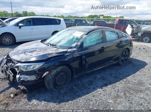 19XFC2F50HE206695 2017 HONDA CIVIC Black Vista tres cuartos delantera izquierda