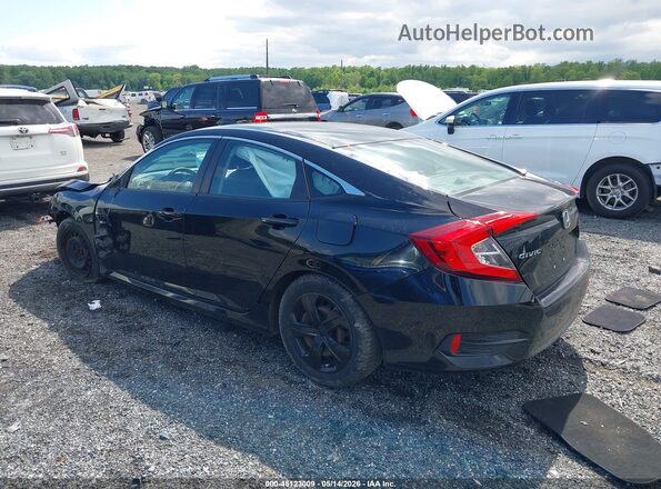 19XFC2F50HE206695 2017 HONDA CIVIC Black Trasero izquierdo