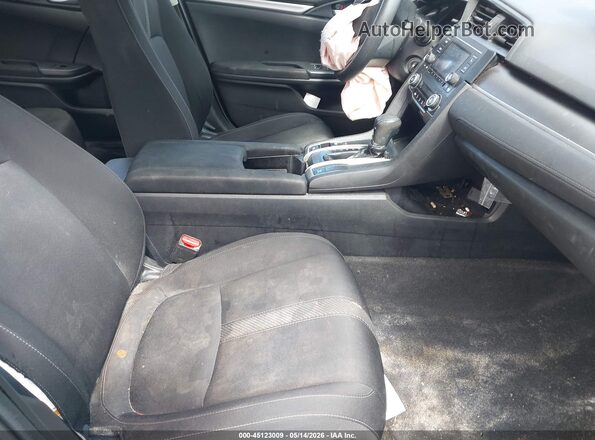19XFC2F50HE206695 2017 HONDA CIVIC Black Vista interior delantera