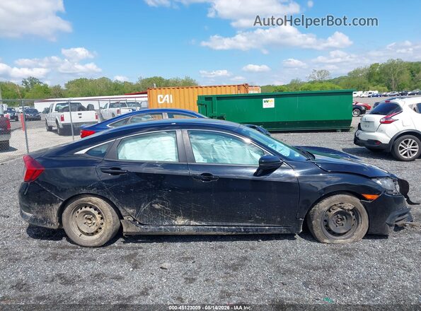 19XFC2F50HE206695 2017 HONDA CIVIC Black Vista interior trasera