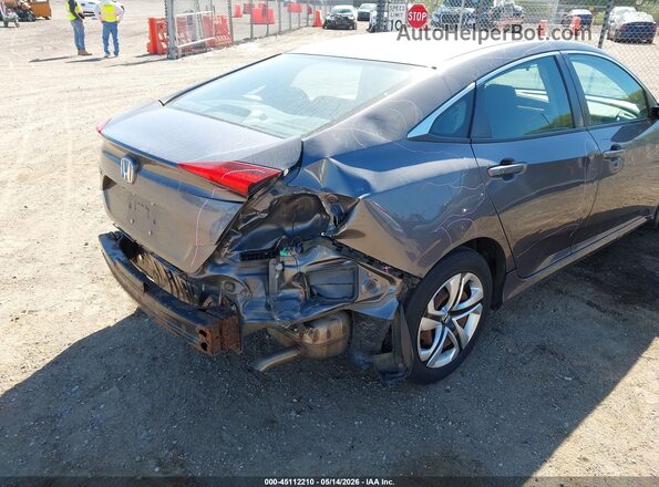 19XFC2F51GE040220 2016 HONDA CIVIC Gray Front view