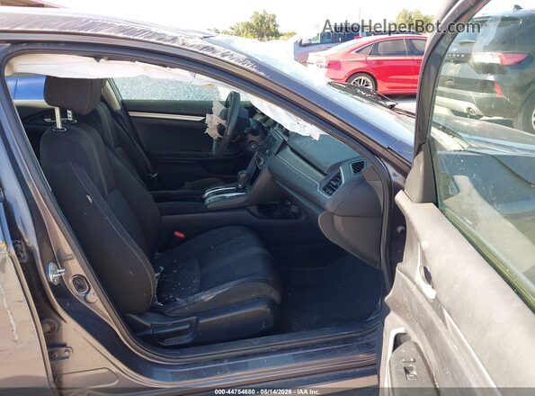 19XFC2F51GE043442 2016 HONDA CIVIC Silver Widok wnętrza z przodu