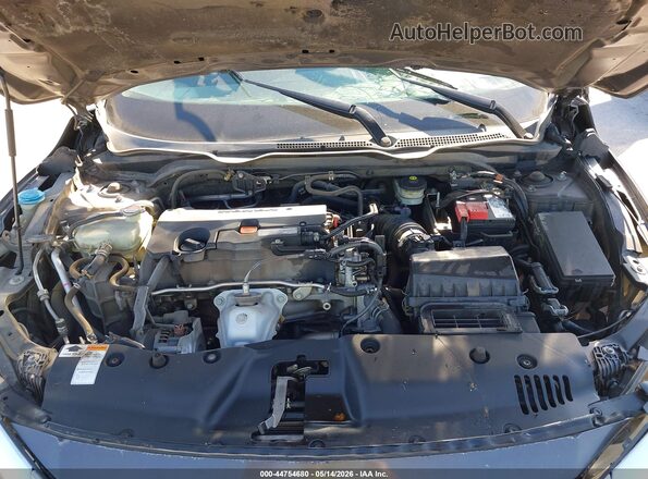 19XFC2F51GE043442 2016 HONDA CIVIC Silver Widok z tyłu