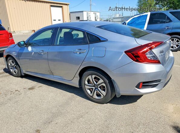 19XFC2F51GE096304 2016 HONDA CIVIC Silver Trasero izquierdo