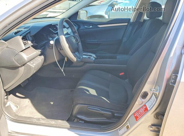 19XFC2F51GE096304 2016 HONDA CIVIC Silver Vista interior delantera