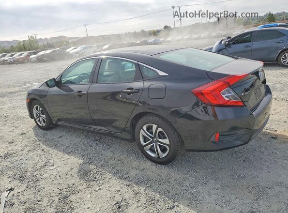 19XFC2F51GE201603 2016 HONDA CIVIC Black Trasero izquierdo