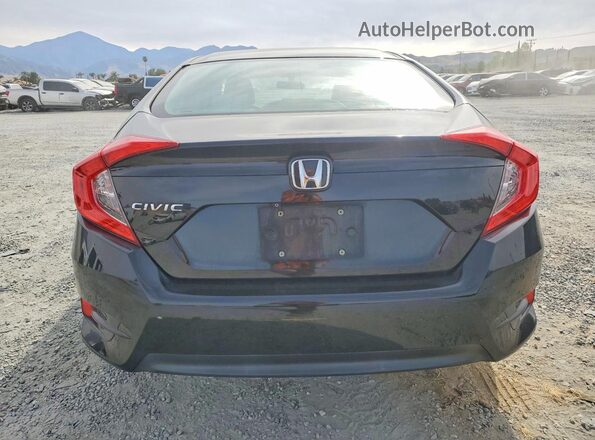 19XFC2F51GE201603 2016 HONDA CIVIC Black Vista trasera