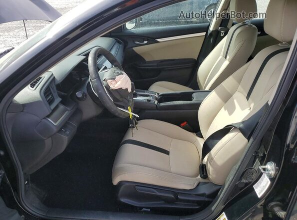 19XFC2F51GE201603 2016 HONDA CIVIC Black Vista interior delantera