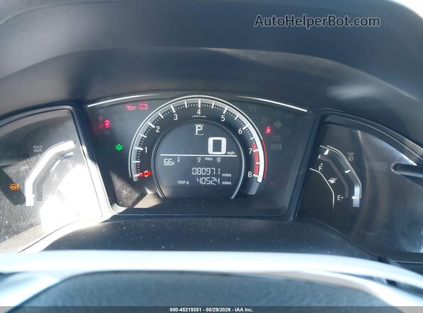 19XFC2F51GE216070 2016 HONDA CIVIC Gray Vista de los asientos traseros