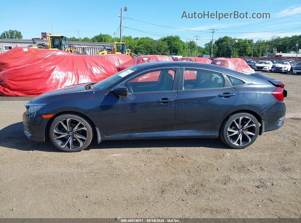 19XFC2F51GE216070 2016 HONDA CIVIC Gray Vista interior de 360 grados
