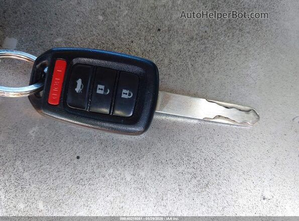 19XFC2F51GE216070 2016 HONDA CIVIC Gray Vista del salpicadero