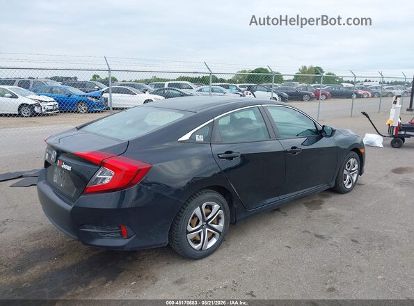 19XFC2F51HE051283 2017 HONDA CIVIC Black Trasero derecho