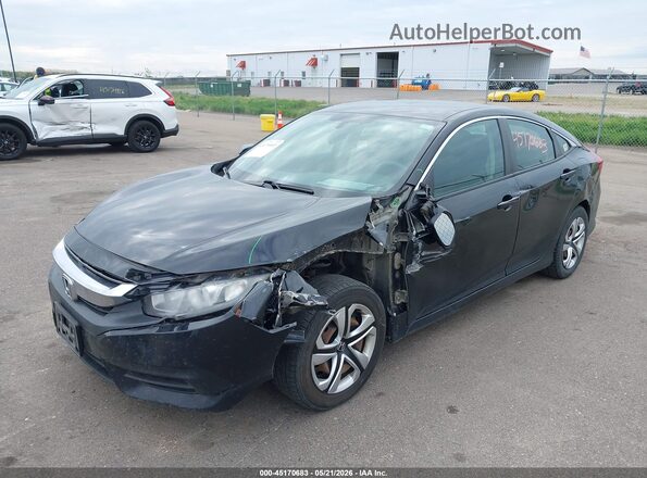 19XFC2F51HE051283 2017 HONDA CIVIC Black Vista frontal