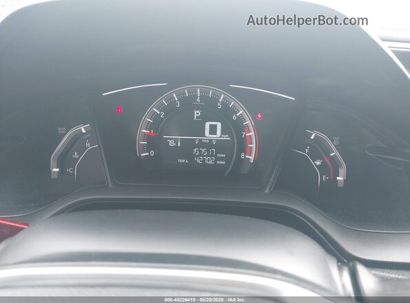19XFC2F51HE215440 2017 HONDA CIVIC Gray 
