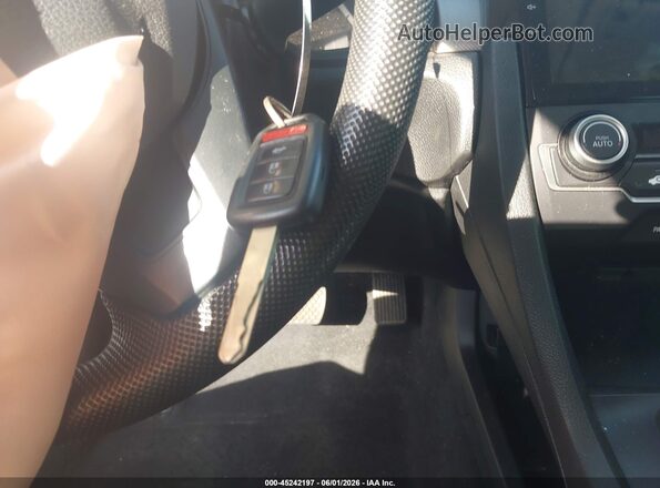 19XFC2F51JE204119 2018 HONDA CIVIC Black Առջևի վահանակի տեսք