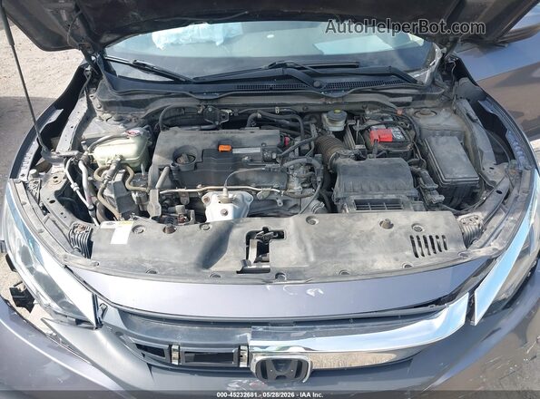 19XFC2F52GE020929 2016 HONDA CIVIC Gray Rear view