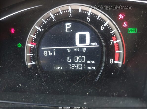 19XFC2F52GE020929 2016 HONDA CIVIC Gray 