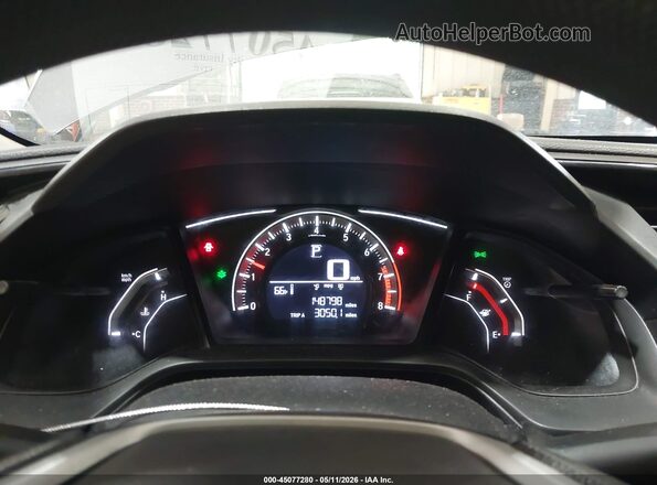 19XFC2F52HE011102 2017 HONDA CIVIC Gray Հետևի նստատեղերի տեսք