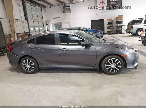 19XFC2F52HE011102 2017 HONDA CIVIC Gray Սալոնի հետևի տեսք