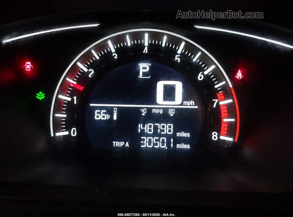 19XFC2F52HE011102 2017 HONDA CIVIC Gray 