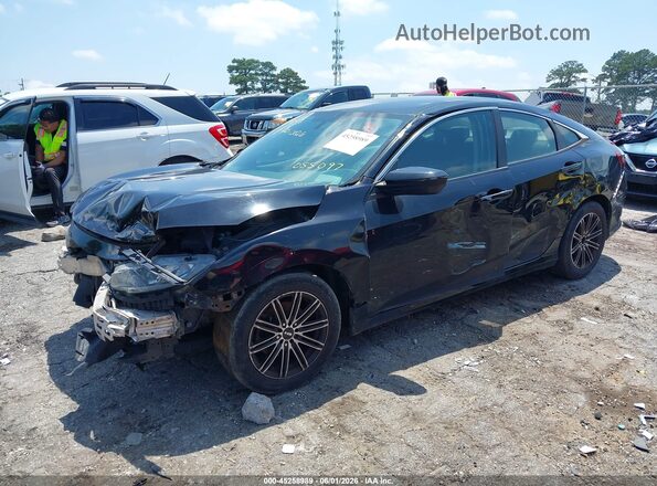 19XFC2F52HE055097 2017 HONDA CIVIC Black Vista tres cuartos delantera izquierda