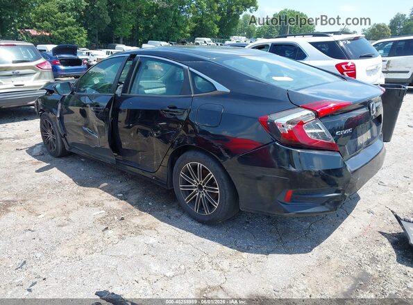 19XFC2F52HE055097 2017 HONDA CIVIC Black Trasero izquierdo