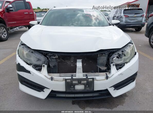 19XFC2F53GE015691 2016 HONDA CIVIC White უკანა სალონის ხედი
