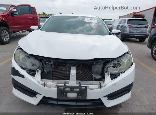 19XFC2F53GE015691 2016 HONDA CIVIC White წინა ხედი