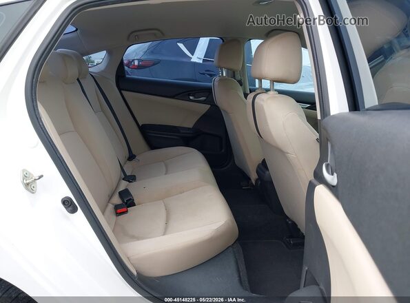 19XFC2F53GE015691 2016 HONDA CIVIC White VIN კოდის სტიკერის ხედი