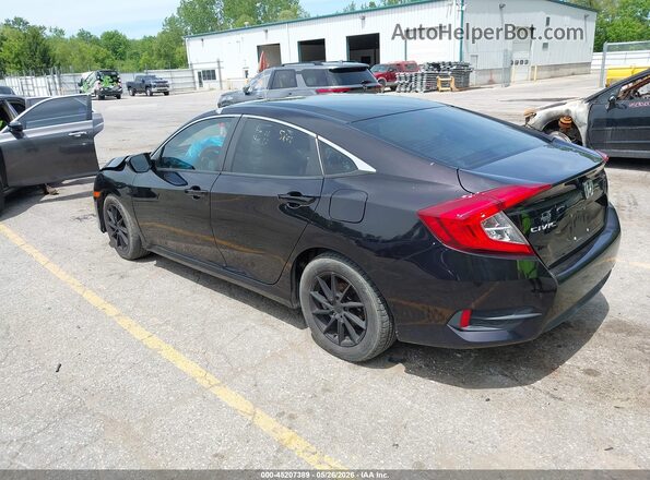 19XFC2F53GE021118 2016 HONDA CIVIC Black Tył lewy
