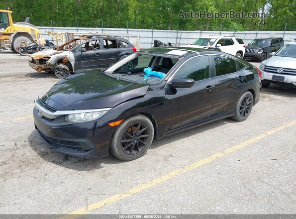 19XFC2F53GE021118 2016 HONDA CIVIC Black Przód lewy