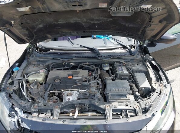 19XFC2F53GE021118 2016 HONDA CIVIC Black Widok z tyłu