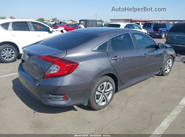 19XFC2F53GE025315 2016 HONDA CIVIC Gray უკანა მარჯვენა