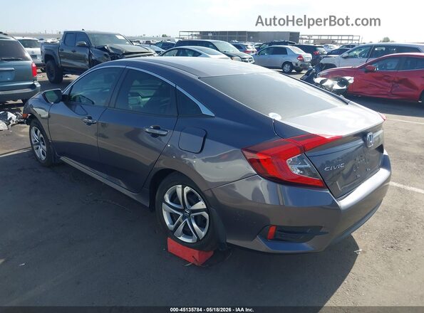 19XFC2F53GE025315 2016 HONDA CIVIC Gray უკანა მარცხენა