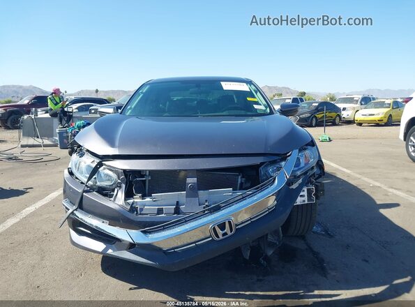 19XFC2F53GE025315 2016 HONDA CIVIC Gray უკანა სალონის ხედი
