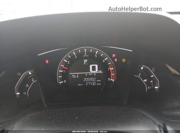 19XFC2F53GE045077 2016 HONDA CIVIC White 