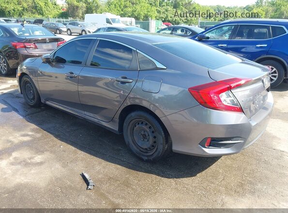 19XFC2F53GE084509 2016 HONDA CIVIC Gray Հետևի ձախ