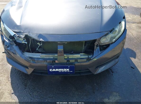 19XFC2F53GE084509 2016 HONDA CIVIC Gray Դիմացի տեսք
